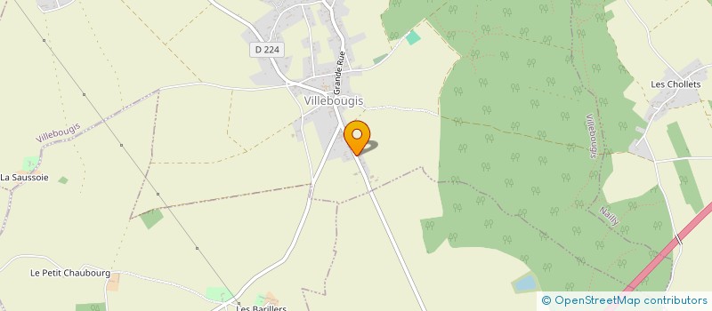 localisation de l'entreprise MADAME EMILIE WIESSNER  FOUCHERES