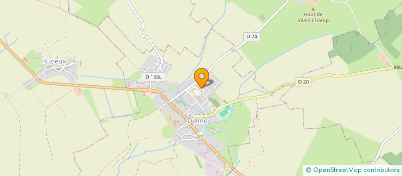 localisation de l'entreprise MADAME EMILIE WOLFF  DELME