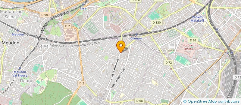 localisation de l'entreprise MADAME EMILIE WURTZ à CLAMART