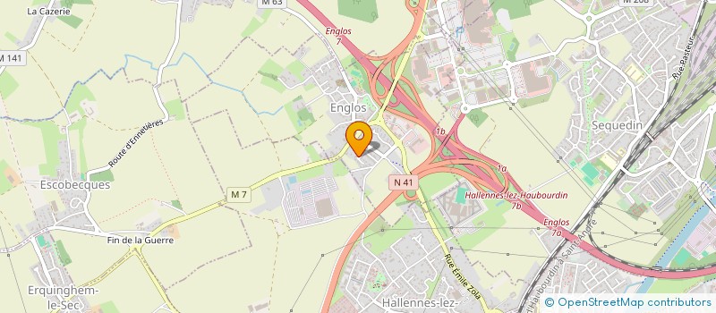 localisation de l'entreprise MADAME EMILIE WYCKENS  ENGLOS