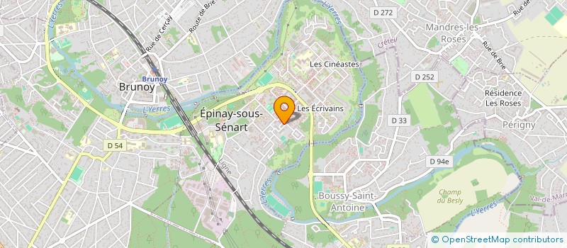 localisation de l'entreprise MADAME EMILIE ZARD à EPINAY-SOUS-SENART