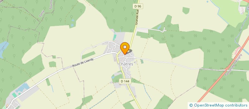 localisation de l'entreprise MADAME EMILIE ZILLI  CHATRES