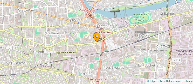 localisation de l'entreprise MADAME EMILIE ZUCCHET  SAINT-GENIS-LAVAL