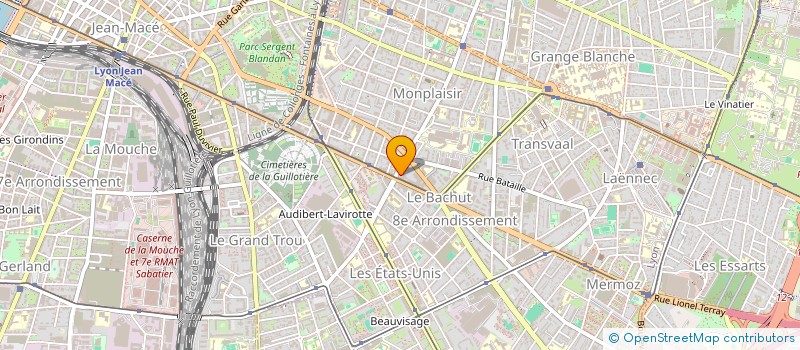 localisation de l'entreprise MADAME EMILIEN AOUSTET  LYON