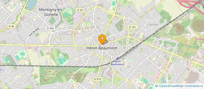 localisation de l'entreprise MADAME EMILIENNE AMADOR à HENIN-BEAUMONT