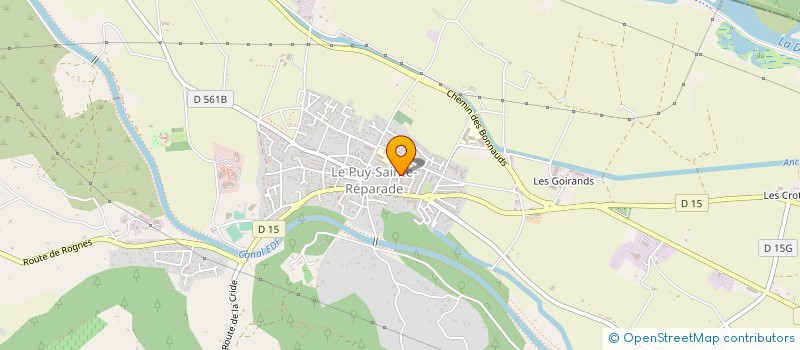 localisation de l'entreprise MADAME EMILIENNE BOSC à LE PUY-SAINTE-REPARADE