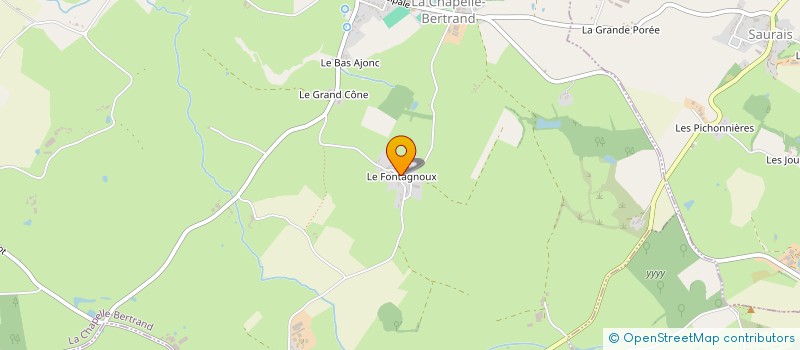 localisation de l'entreprise MADAME EMILIENNE BOUDEAU à LA CHAPELLE-BERTRAND