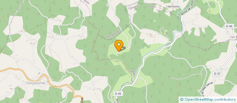 localisation de l'entreprise MADAME EMILIENNE BRUGALIERES  LHERM