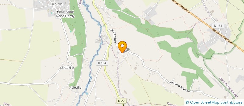 localisation de l'entreprise MADAME EMILIENNE CANEL  FIQUEFLEUR-EQUAINVILLE