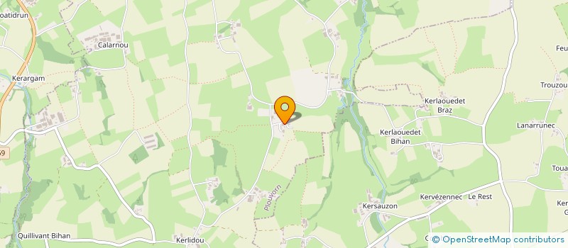 localisation de l'entreprise MADAME EMILIENNE CROGUENNEC  PLOUVORN