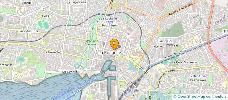 localisation de l'entreprise MADAME EMILIENNE CROS  LA ROCHELLE