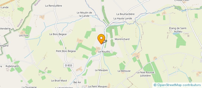 localisation de l'entreprise MADAME EMILIENNE DELANGLE à MANTILLY