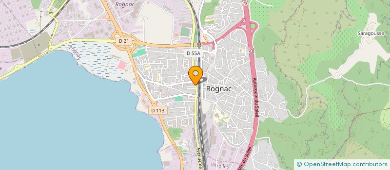 localisation de l'entreprise MADAME EMILIENNE DIEZ  ROGNAC