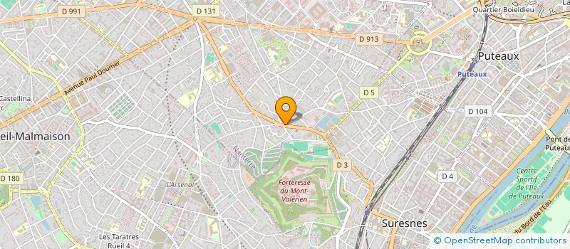 localisation de l'entreprise MADAME EMILIENNE L HUILIER  NANTERRE