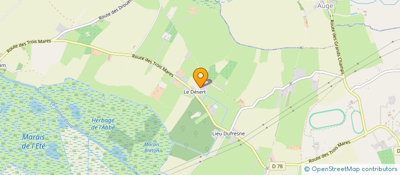 localisation de l'entreprise MADAME EMILIENNE LAVOLLAY à HOTOT-EN-AUGE