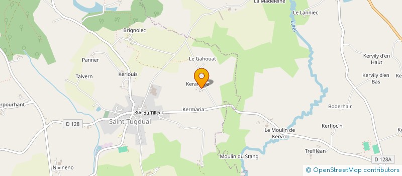 localisation de l'entreprise MADAME EMILIENNE LE LARDIC à SAINT-TUGDUAL