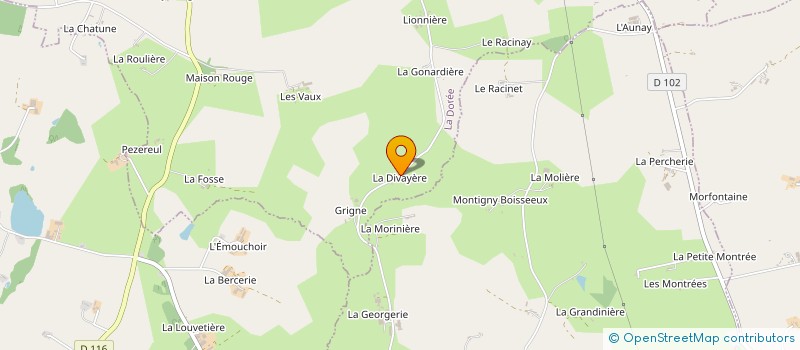 localisation de l'entreprise MADAME EMILIENNE LEBIGOT à LA DOREE