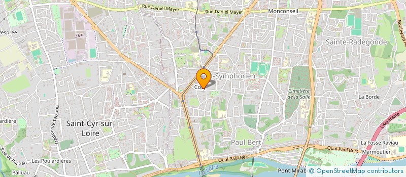 localisation de l'entreprise MADAME EMILIENNE LESNE  TOURS