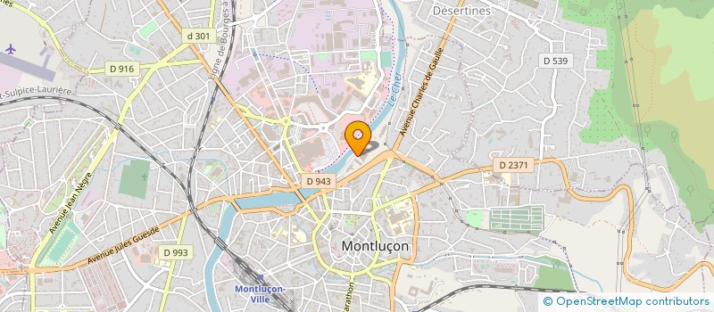localisation de l'entreprise MADAME EMILIENNE MORDON à MONTLUCON