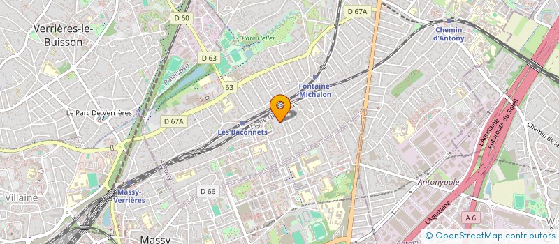 localisation de l'entreprise MADAME EMILIENNE NAWE NGOUNOU à ANTONY