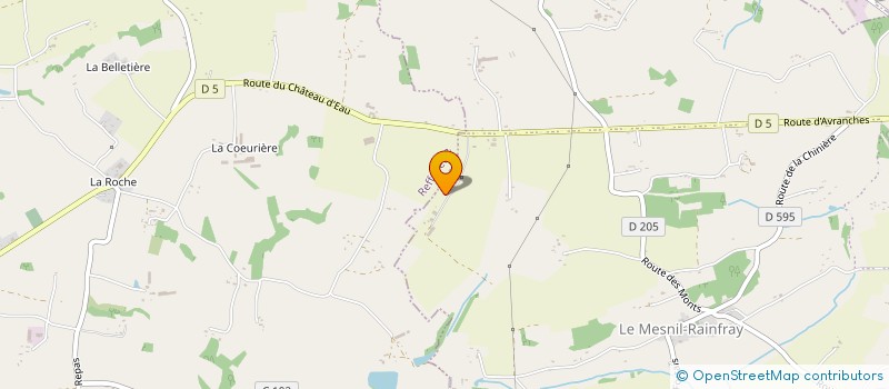 localisation de l'entreprise MADAME EMILIENNE PIGEON  JUVIGNY LES VALLEES