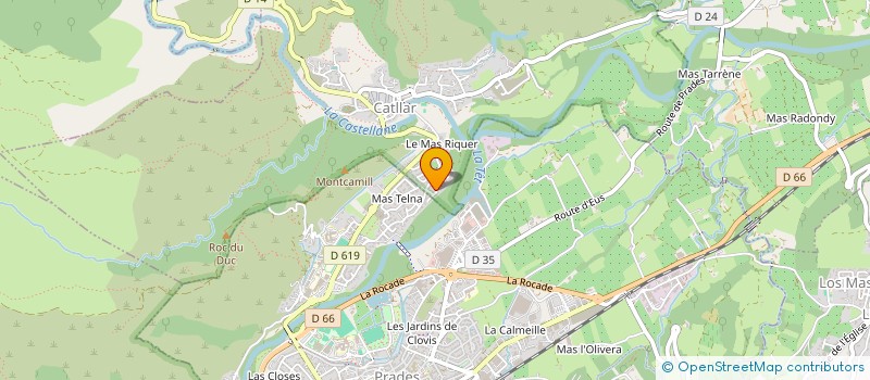 localisation de l'entreprise MADAME EMILIENNE SOLER  CATLLAR