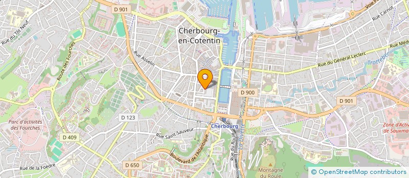 localisation de l'entreprise MADAME EMILIENNEA SANSON à CHERBOURG-EN-COTENTIN