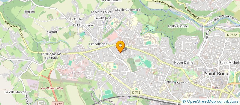 localisation de l'entreprise MADAME EMILINE ANDRE à SAINT-BRIEUC