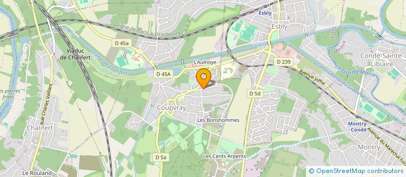 localisation de l'entreprise MADAME EMILINE FENOLL  CONCHES-SUR-GONDOIRE