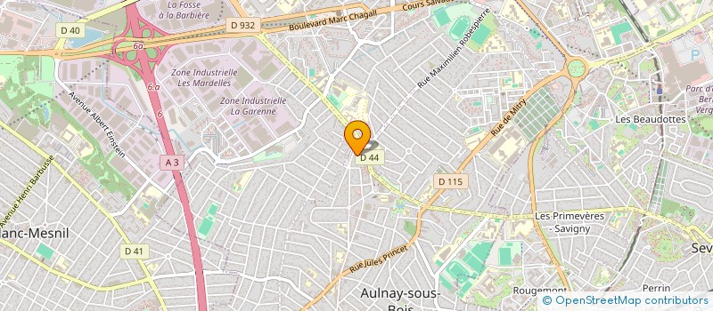 localisation de l'entreprise MADAME EMILIYA DOUNAK à AULNAY-SOUS-BOIS
