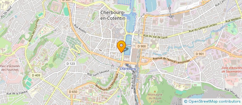 localisation de l'entreprise MADAME EMILLIE LELIEVRE à CHERBOURG-EN-COTENTIN