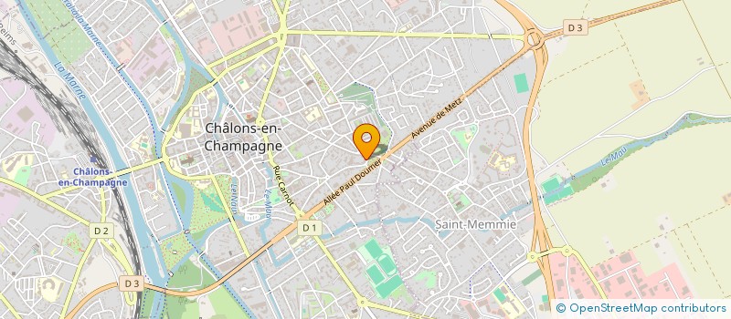 localisation de l'entreprise MADAME EMILY BEAUJOIN à CHALONS-EN-CHAMPAGNE