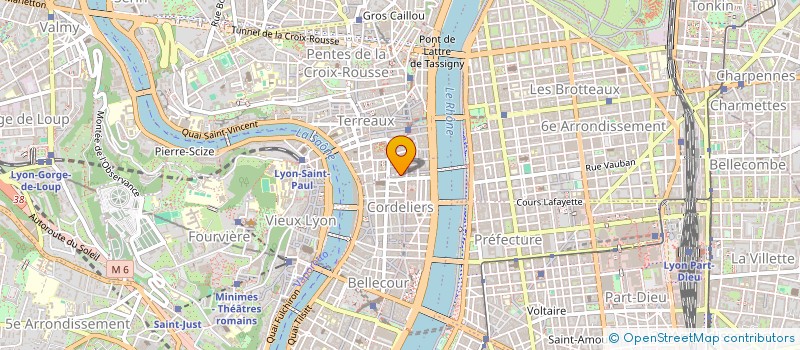 localisation de l'entreprise MADAME EMILY BEZIER à LYON