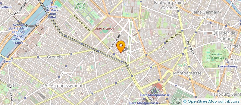 localisation de l'entreprise MADAME EMILY BONDI à SEVRES