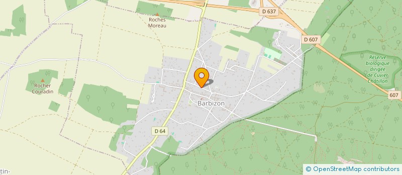 localisation de l'entreprise MADAME EMILY BOUVET à BARBIZON