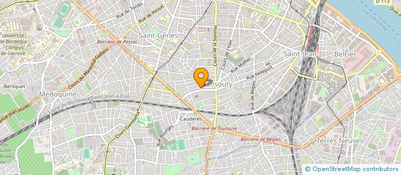 localisation de l'entreprise MADAME EMILY BOWS  BORDEAUX