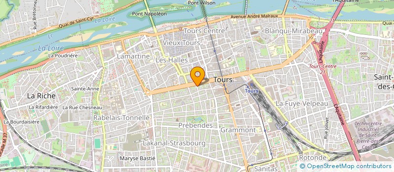 localisation de l'entreprise MADAME EMILY BUOSO  TOURS