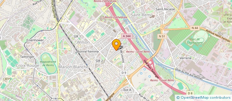 localisation de l'entreprise MADAME EMILY COOK  REIMS
