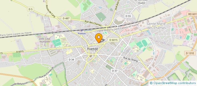 localisation de l'entreprise MADAME EMILY DORMENVAL à YVETOT