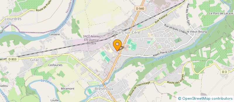 localisation de l'entreprise MADAME EMILY FOXCROFT TIMMS  BIARS-SUR-CERE