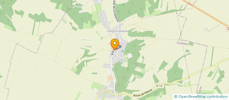 localisation de l'entreprise MADAME EMILY GABRIEL  VALPUISEAUX