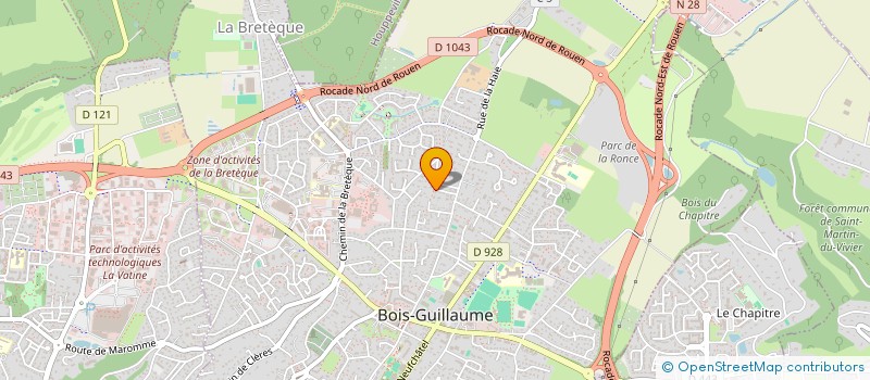 localisation de l'entreprise MADAME EMILY GOMOND à BOIS-GUILLAUME