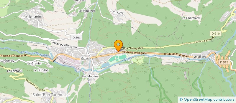 localisation de l'entreprise MADAME EMILY HARROP  BOZEL