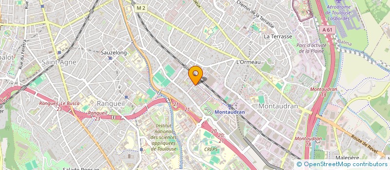 localisation de l'entreprise MADAME EMILY HOLMES  TOULOUSE