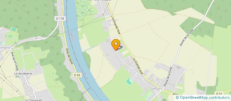 localisation de l'entreprise MADAME EMILY HUMBERT  SAHURS