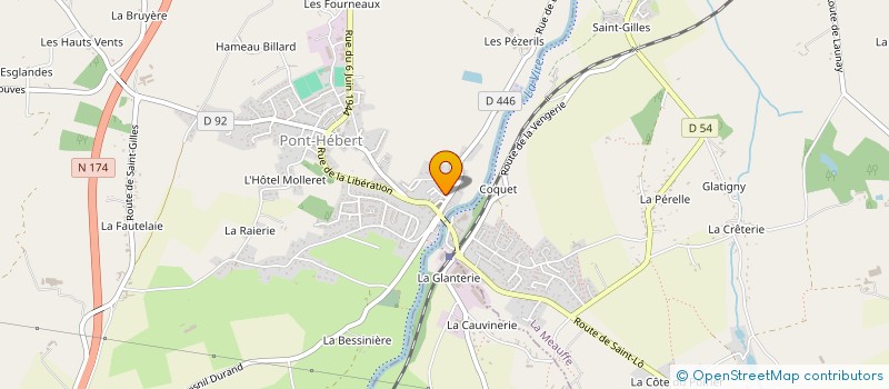 localisation de l'entreprise MADAME EMILY L'HERMITTE  PONT-HEBERT