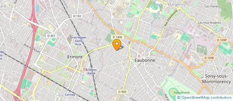 localisation de l'entreprise MADAME EMILY LIN à EAUBONNE