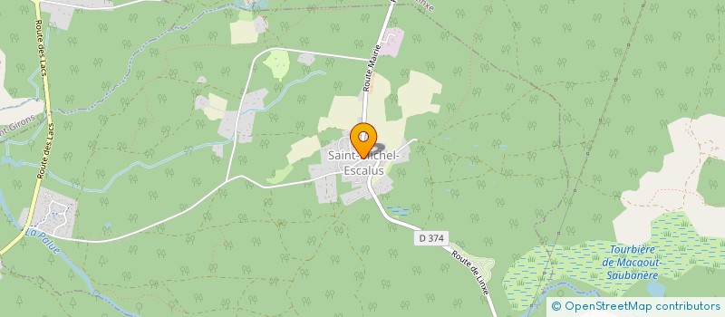 localisation de l'entreprise MADAME EMILY MARTINS  SAINT-MICHEL-ESCALUS