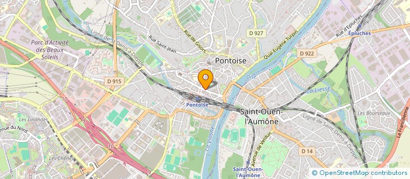 localisation de l'entreprise MADAME EMILY NICHOLS  PONTOISE