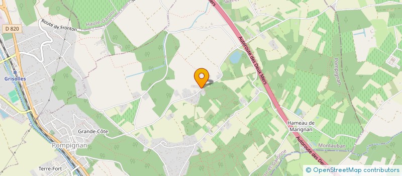 localisation de l'entreprise MADAME EMILY PERLOT  POMPIGNAN